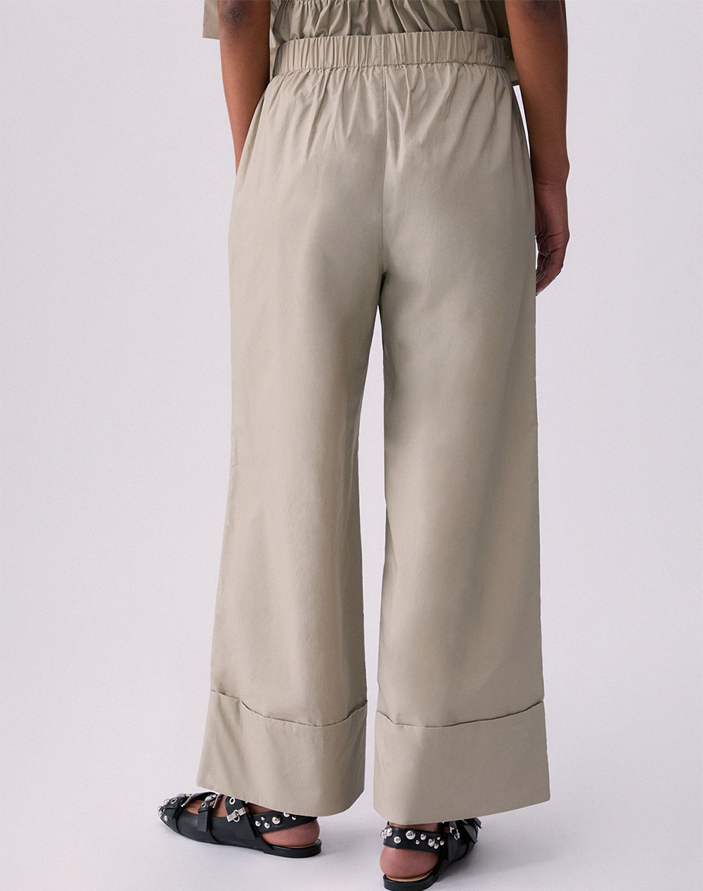 LIU JO WHITE_WA6C53_PANT.TS TPOTF LUNGO WOMENS PANTS