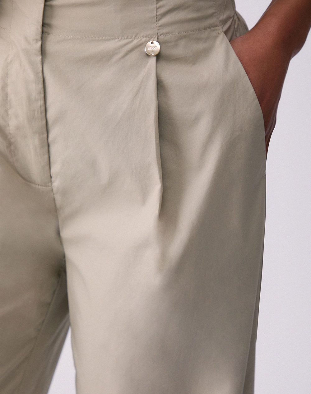 LIU JO WHITE_WA6C53_PANT.TS TPOTF LUNGO WOMENS PANTS