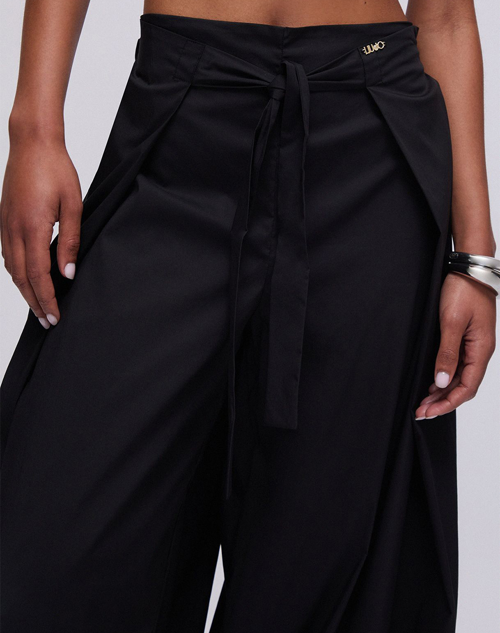 LIU JO BEACHWEAR_VA6C05_ECS PANT.LUNGO T.UNITA WOMENS TROUSERS