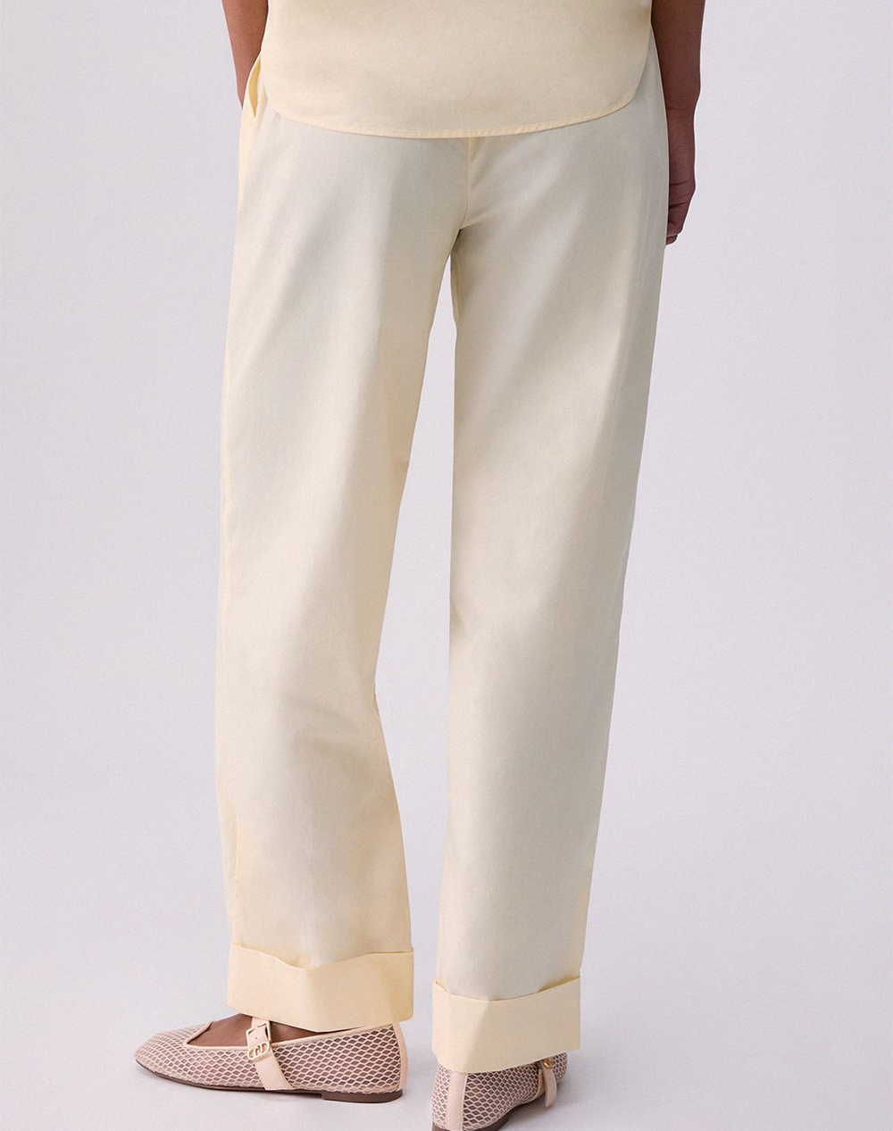 LIU JO BLACK_CA6C54_ECS PANT. C/FIBBIA WOMENS PANTS