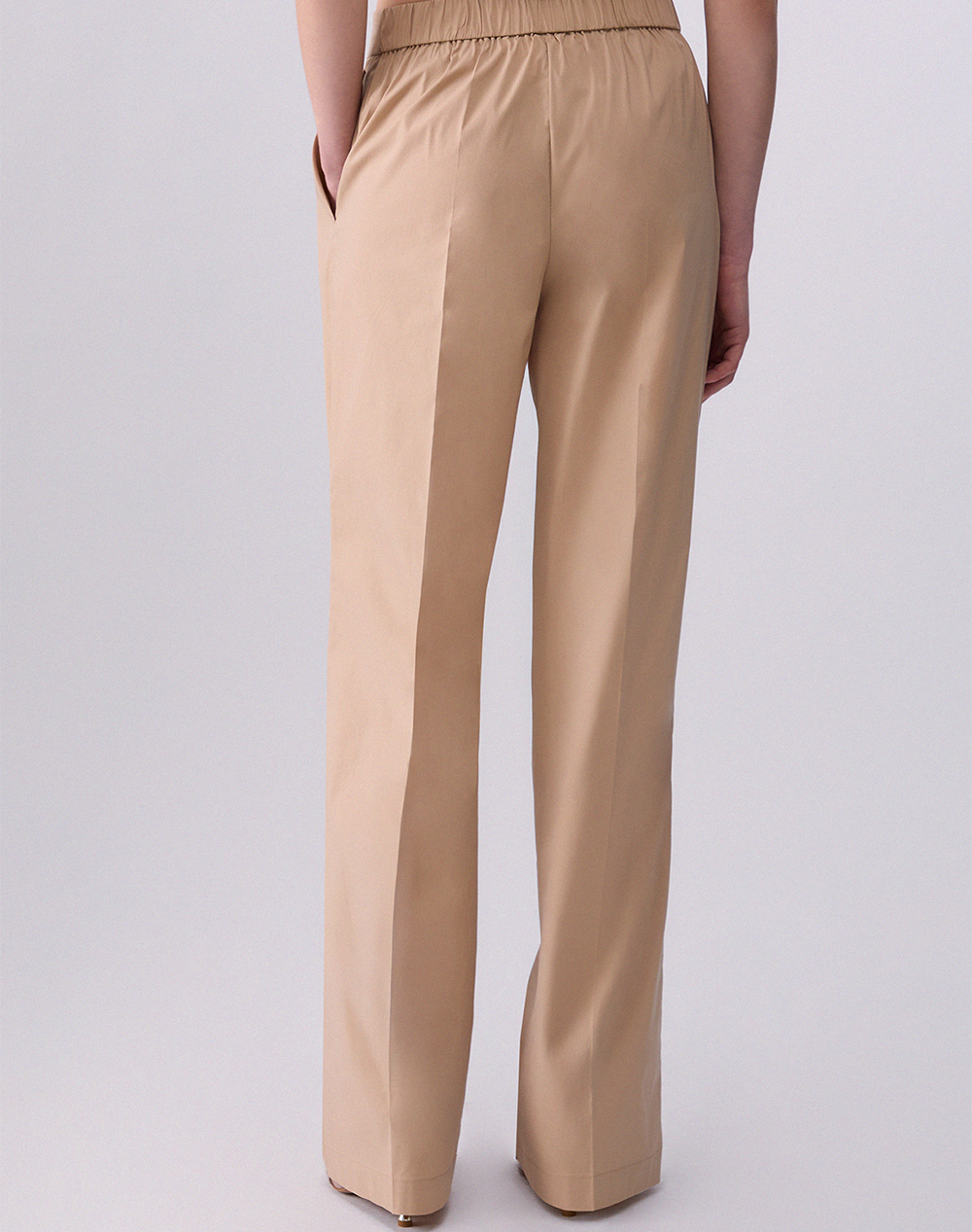 LIU JO BLACK_CA6C70_PANTALONE DRITTO WOMENS TROUSERS