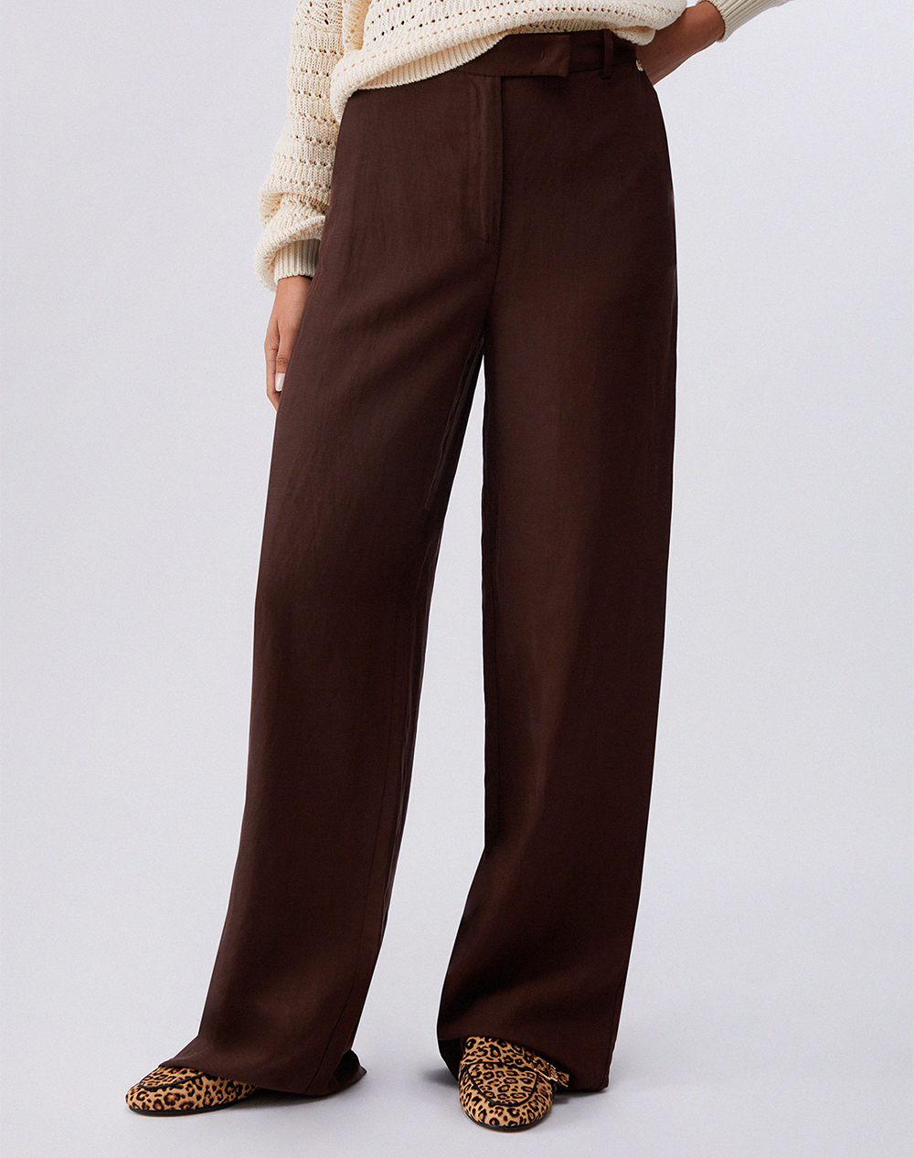 LIU JO WHITE_WA6C62_PANT.TS PPT LUNGO SACHER WOMENS TROUSERS