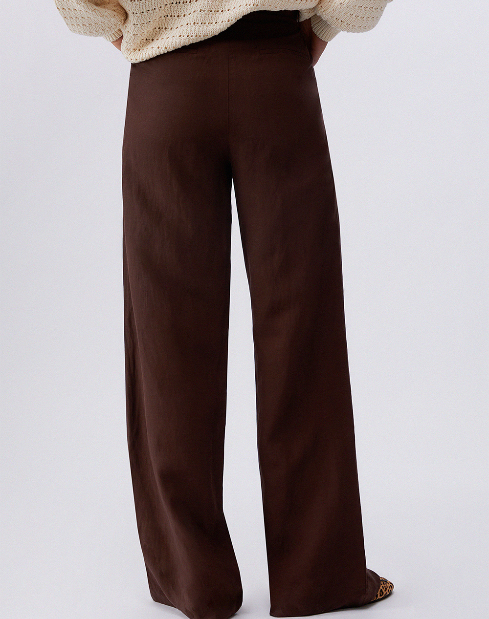 LIU JO WHITE_WA6C62_PANT.TS PPT LUNGO SACHER WOMENS TROUSERS