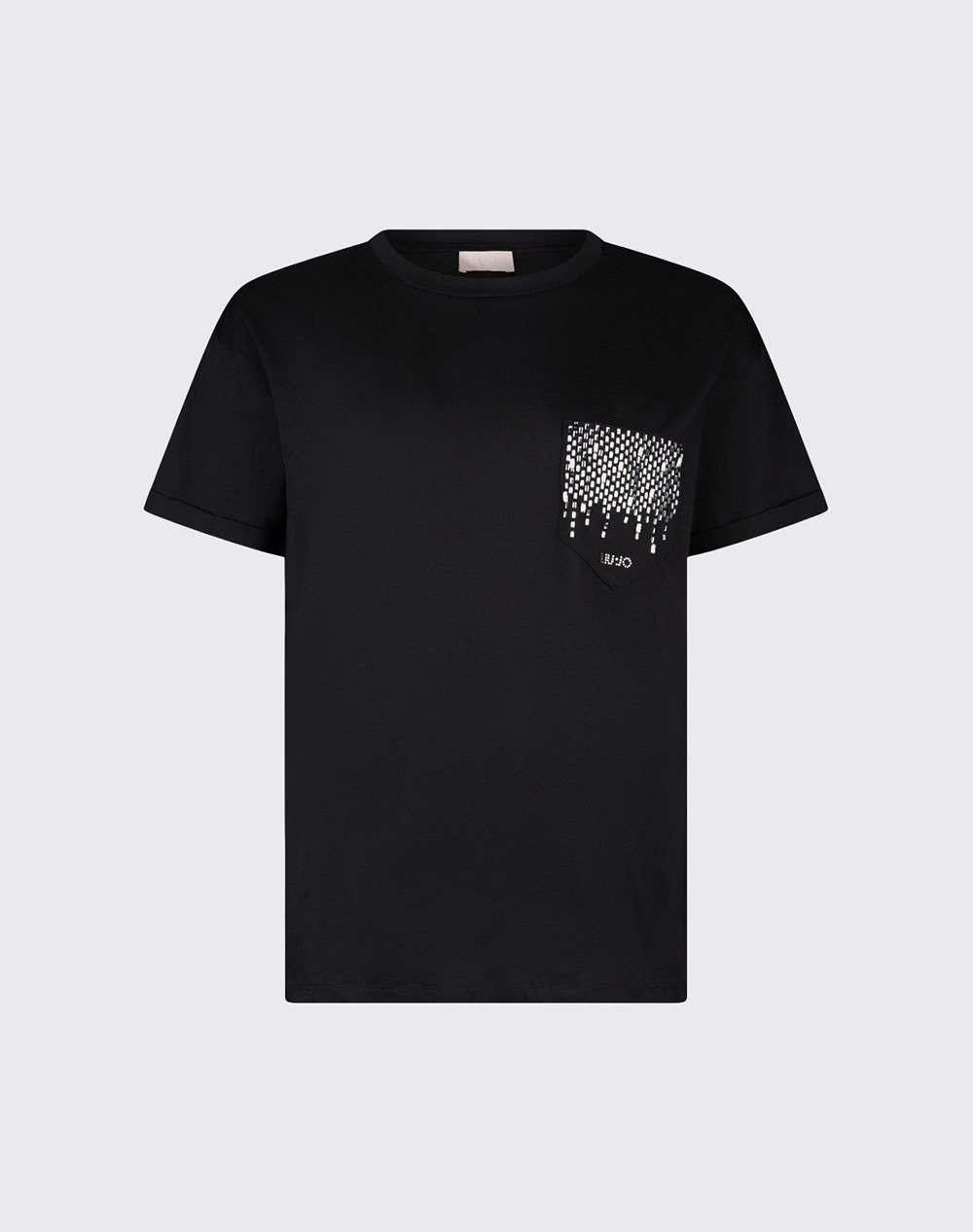 LIU JO WHITE_WA6J19_T-SHIRT MODA M/C ДАМСКА БЛУЗА