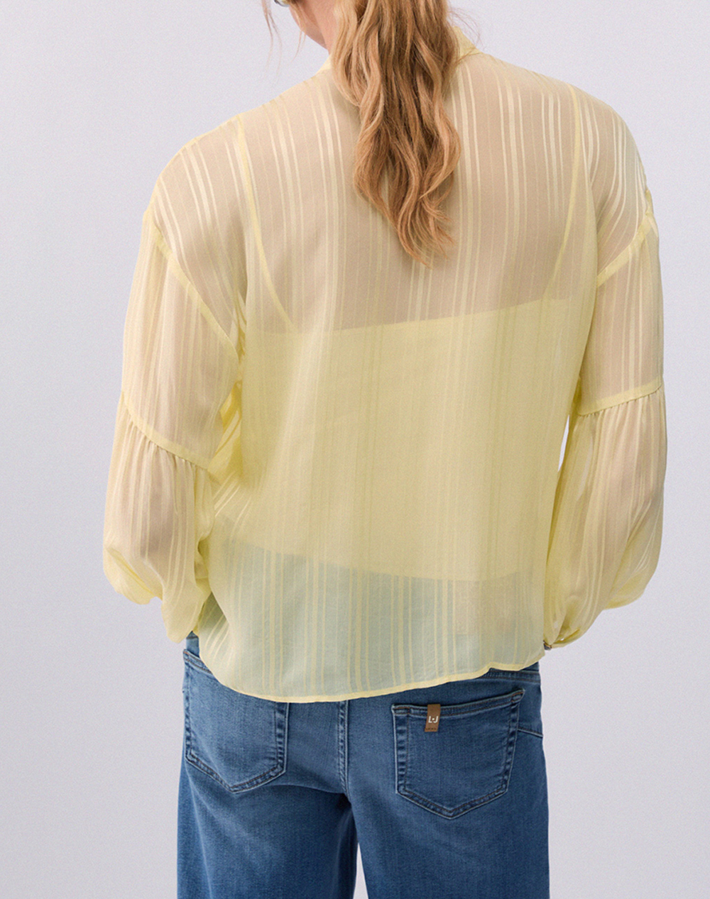 LIU JO WHITE_WA6C20_TUNICA TS NAV T.UNIT WOMENS BLOUSE