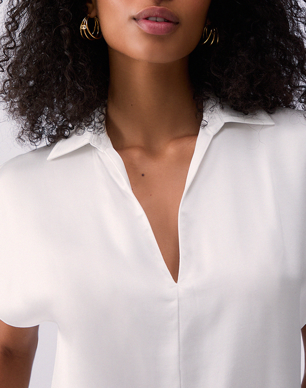 LIU JO BLACK_CA6C35_BLUSA KIMONO ДАМСКА БЛУЗА