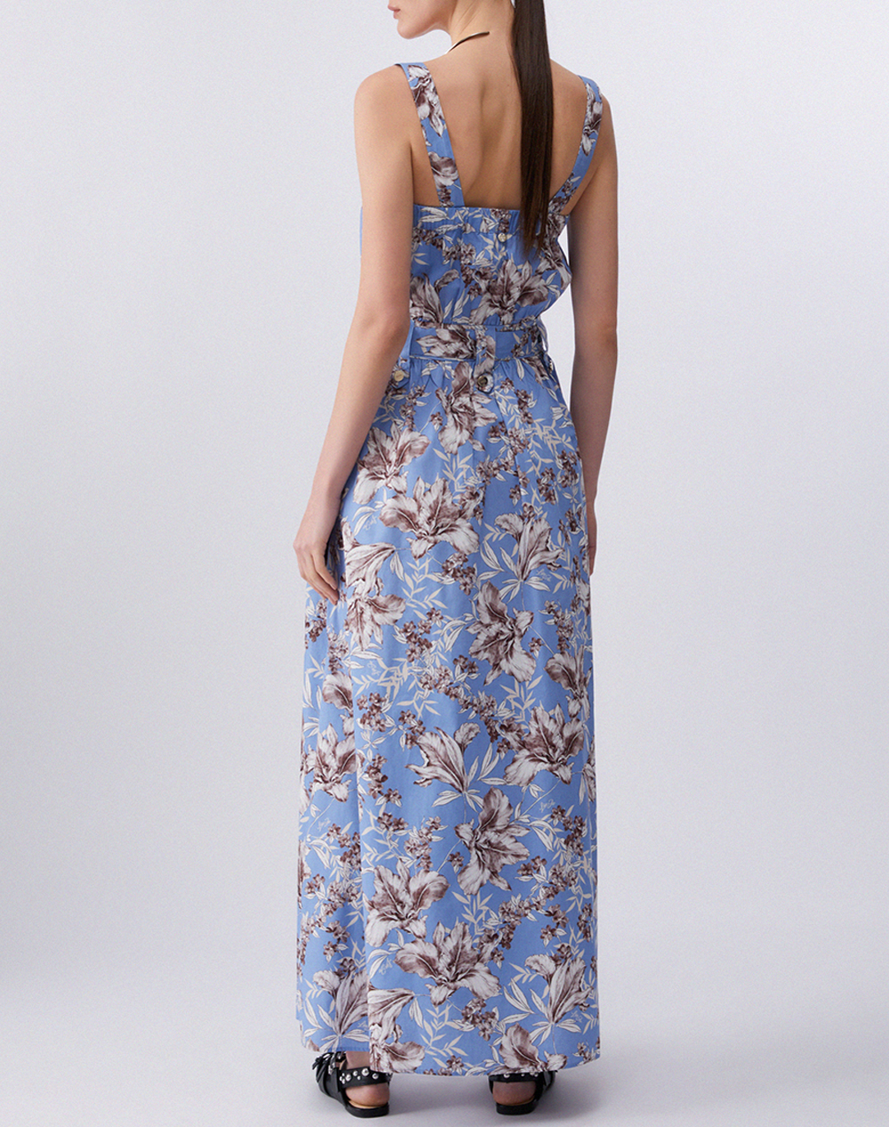 LIU JO WHITE_WA6C53_ABITO TS.NAV BLU WAVE LILES WOMENS DRESS