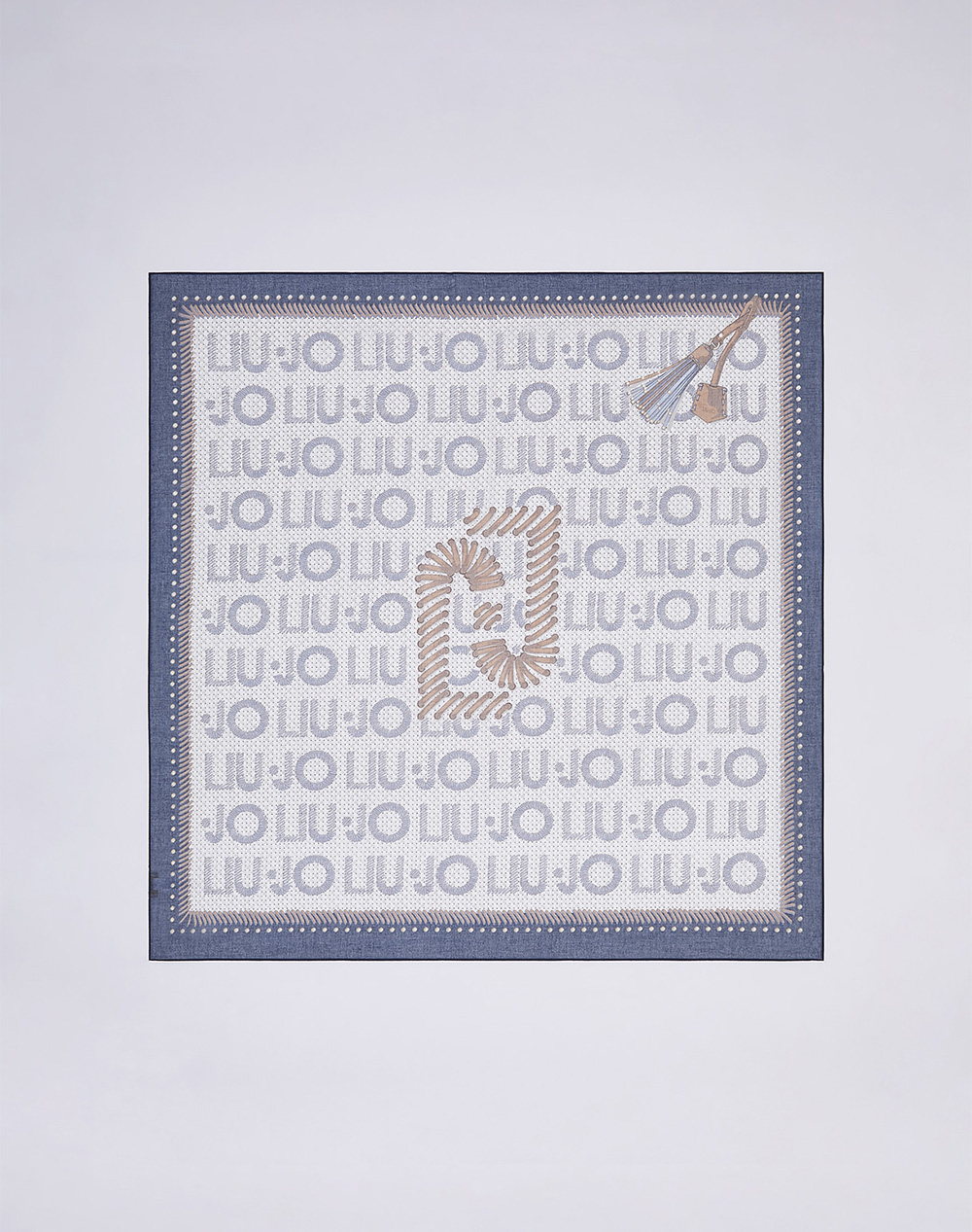 LIU JO SOFT AC_2A6A37_MIN OF 2 ECS FOULARD WEAVE CANVAS 120X WOMENS CAP