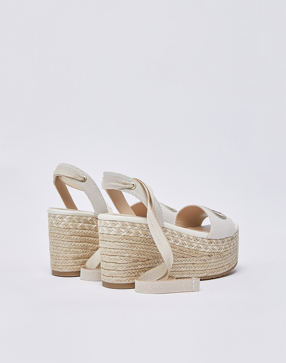 LIU JO DRESS 2_BALI 02 - SANDAL CANVAS/METALLIC ДАМСКИ ОБУВКИ