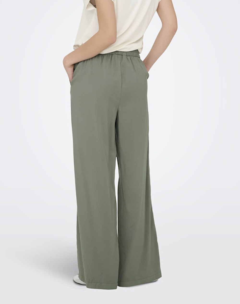 ONLY ONLARIS LIFE HW PULL-UP PANT WVN NOOS