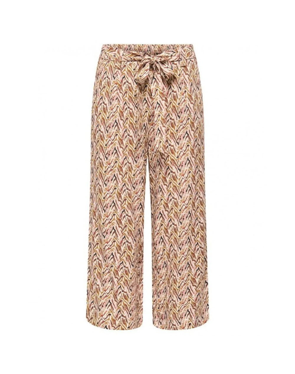 ONLY ONLNOVA LIFE VIS CROP PALAZZO PANT WVN