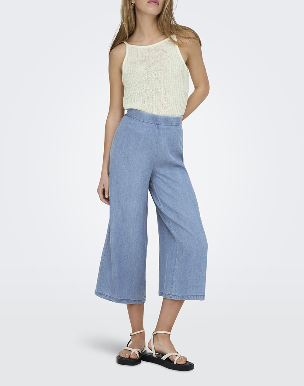 ONLY ONLCHARIS LIFE LONG CULOTTE PANT CC WVN