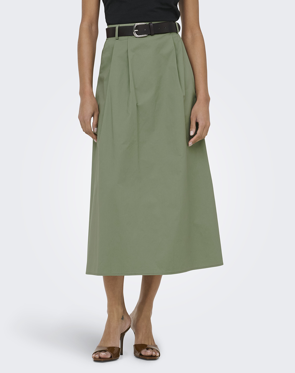 ONLY ONLZORA HW LONG BELT SKIRT PNT