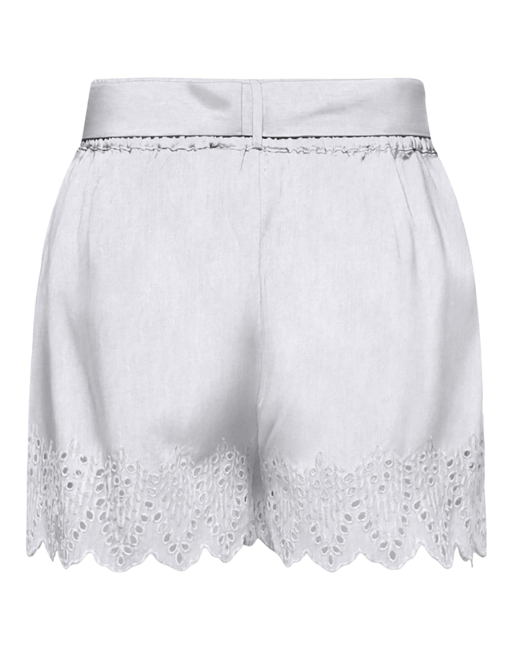 ONLY ONLTULUM EMB LOOSE BELT SHORTS WVN
