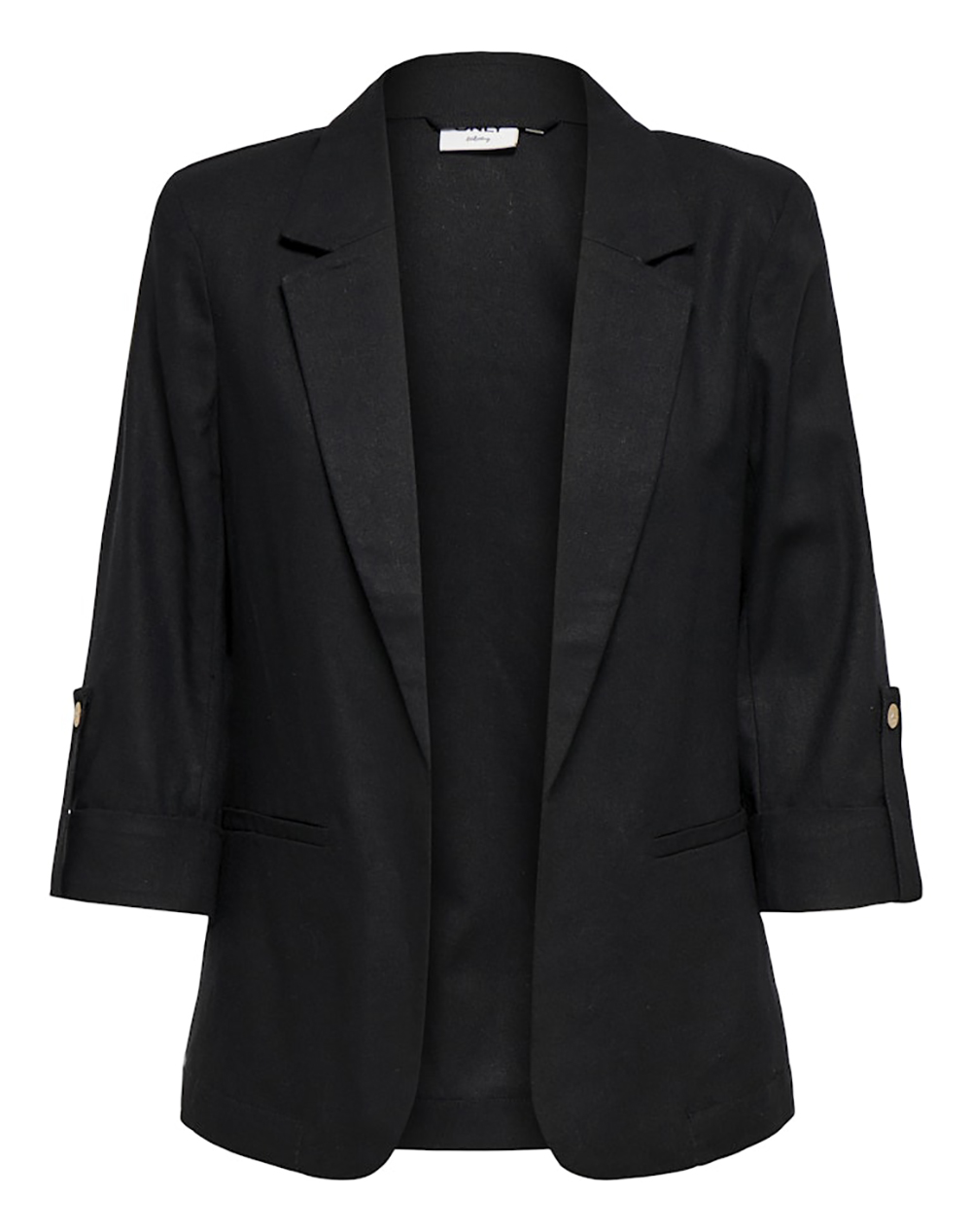 ONLY ONLGOA 3/4 UNLINE LINEN BL BLAZER CC TLR