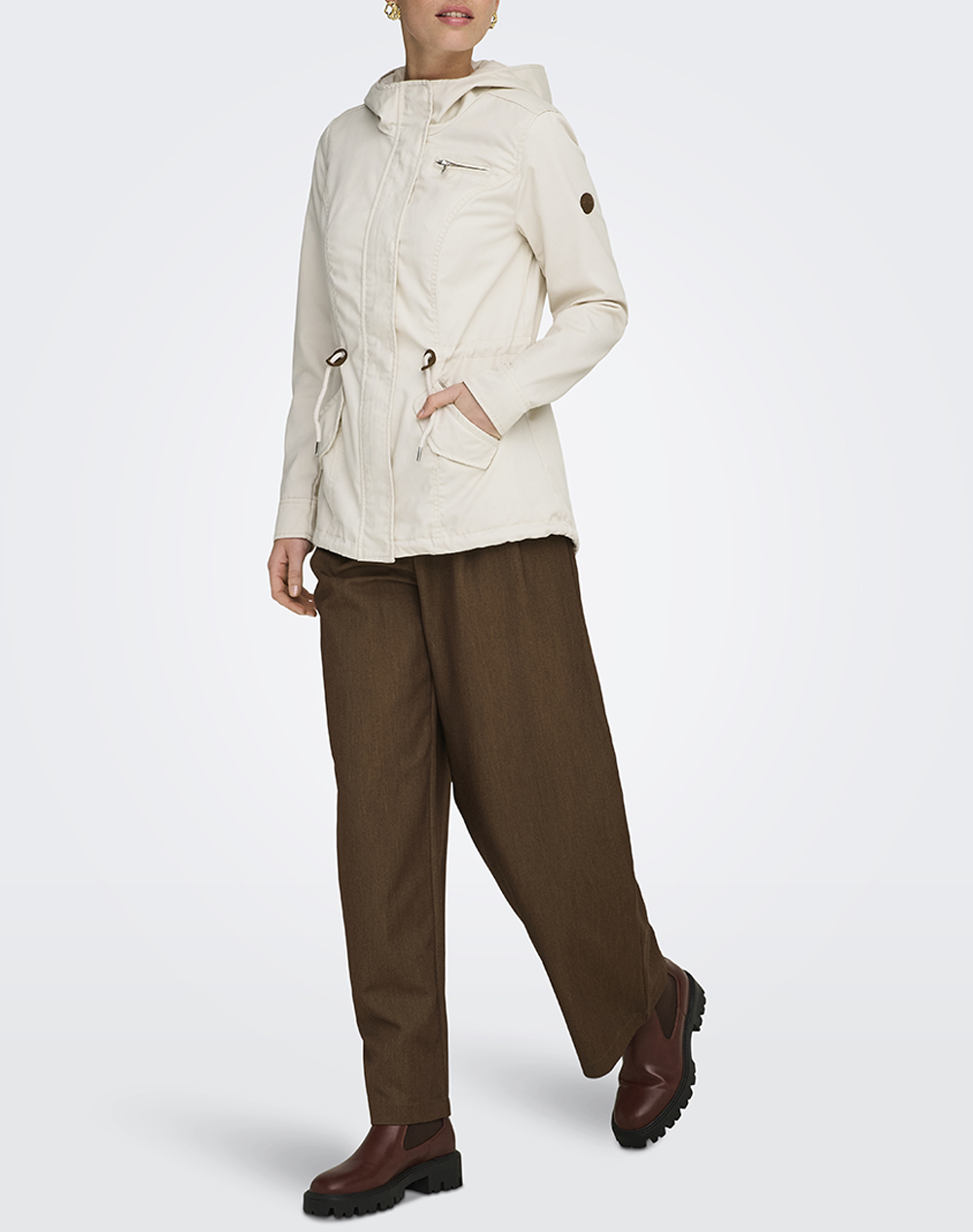 ONLY ONLLORCA LIFE CANVAS PARKA CC OTW