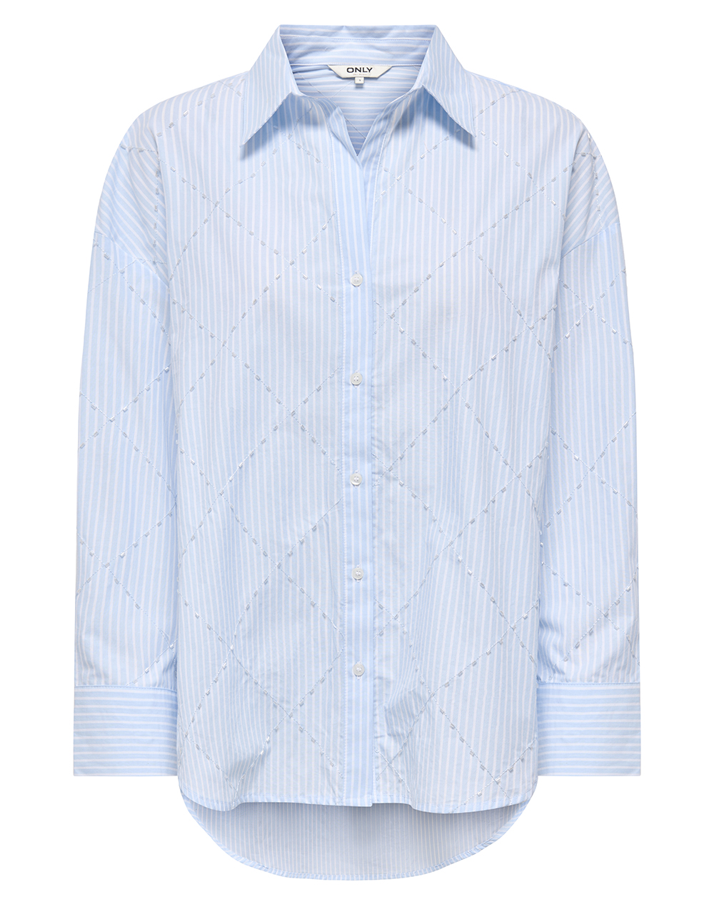 ONLY ONLZELENA L/S REG PEARL SHIRT WVN