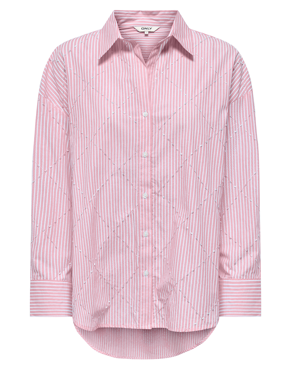 ONLY ONLZELENA L/S REG PEARL SHIRT WVN