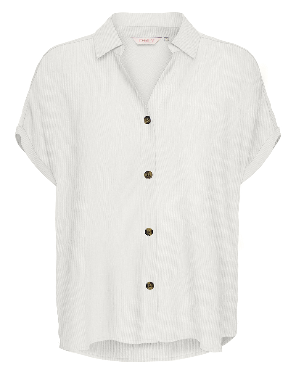 ONLY ONLGIBSI-PUORI SS V-NECK SHIRT WVN