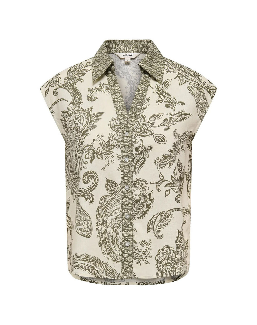 ONLY ONLMISA LEYA S/L PAISLEY SHIRT WVN