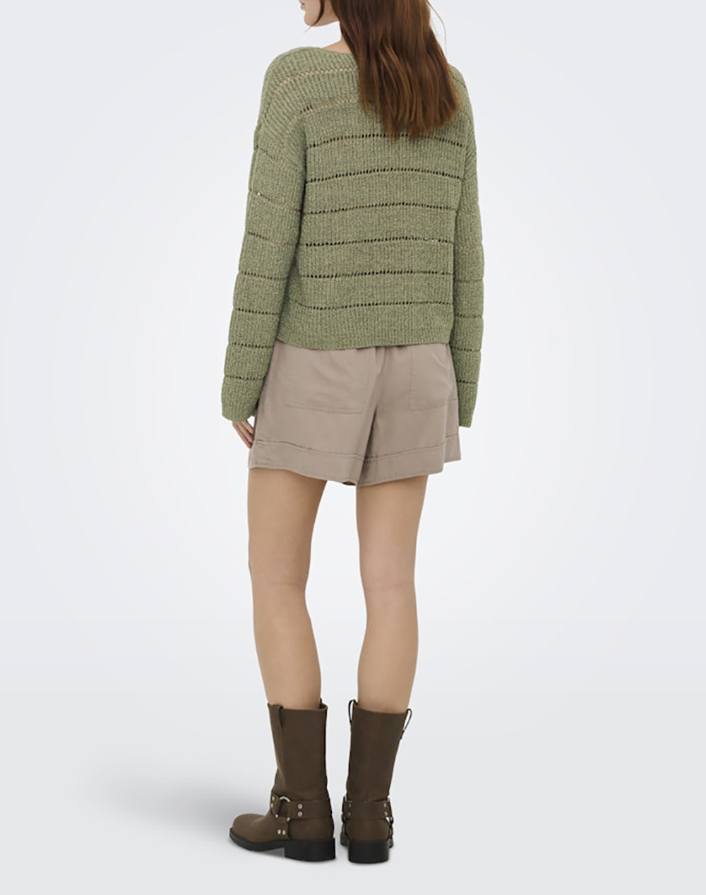 ONLY ONLPAMELA LS V-NECK PULLOVER CC KNT
