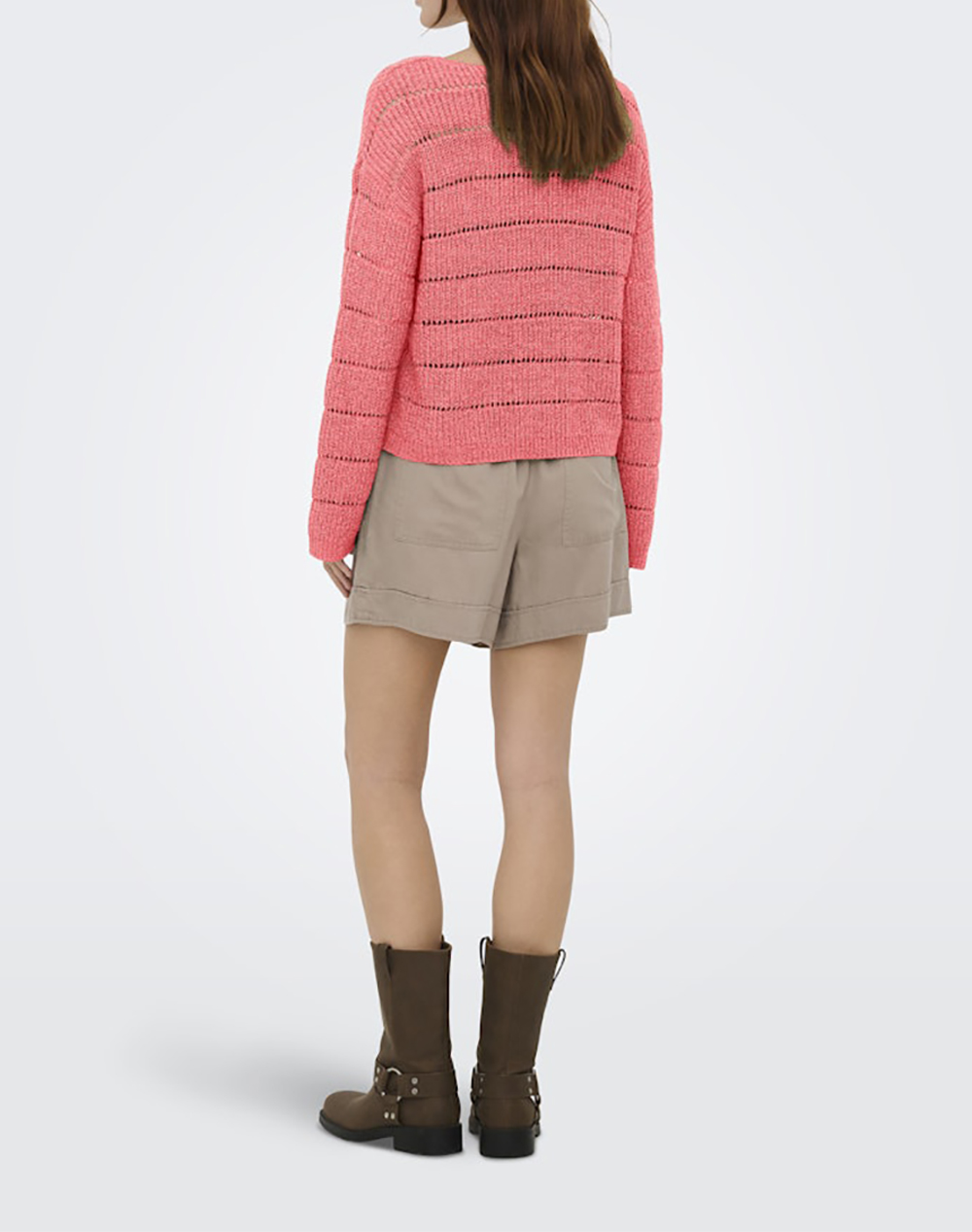 ONLY ONLPAMELA LS V-NECK PULLOVER CC KNT