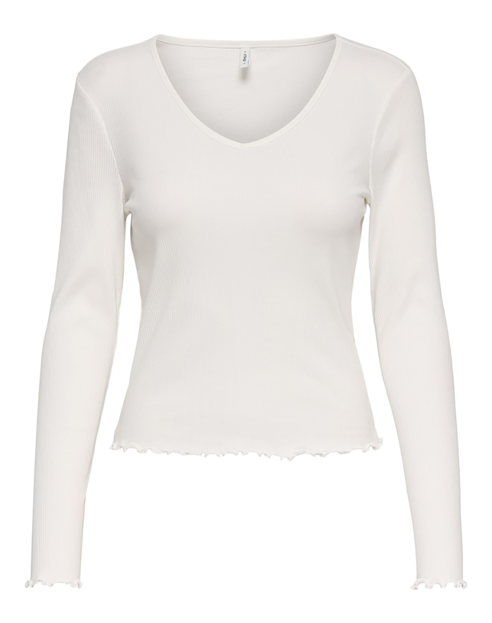 ONLY ONLINA LIFE L/S V-NECK TOP JRS
