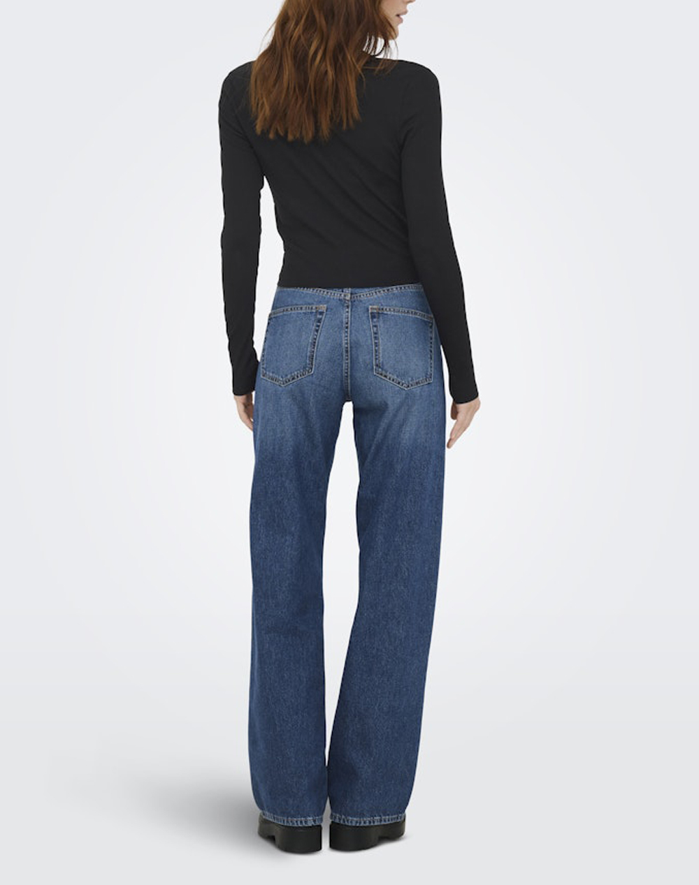 ONLY ONLBETTY L/S SCALLOP V-NECK CC JRS