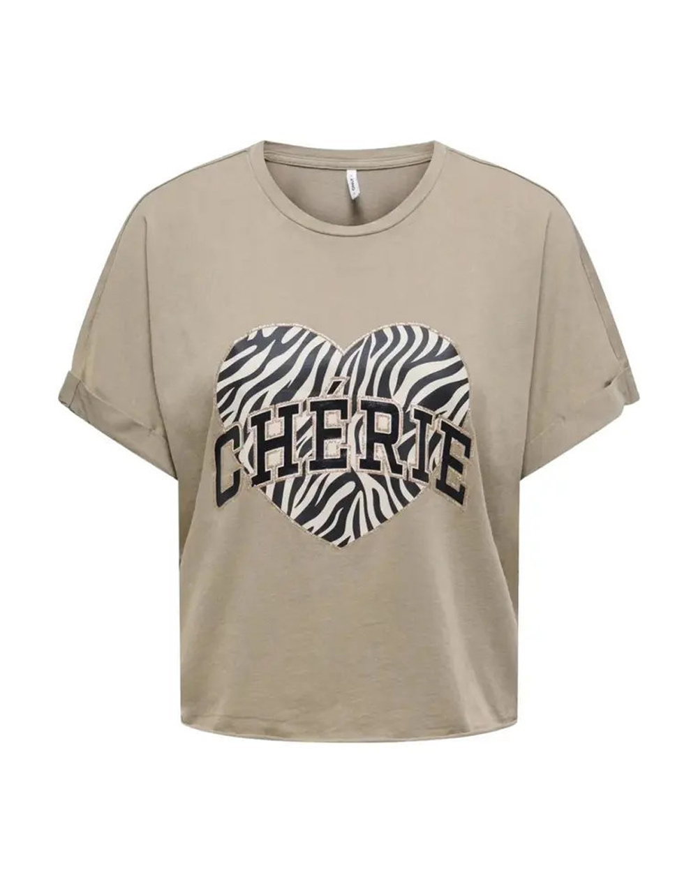 ONLY ONLLUCY S/S ANIMAL TOP BOX CC CS JRS