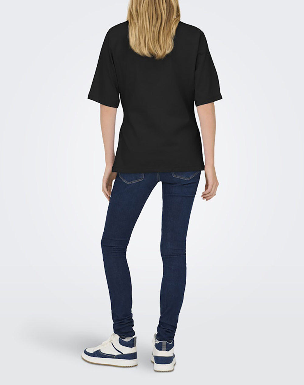 ONLY ONLMARIE 2/4 O-NECK TOP BOX JRS