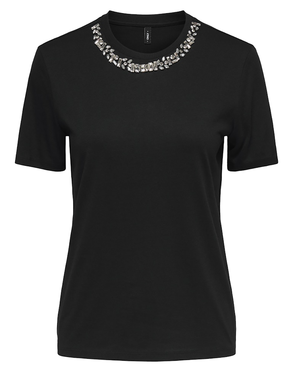 ONLY ONLPARKER S/S O-NECK BLING TOP BOX JRS