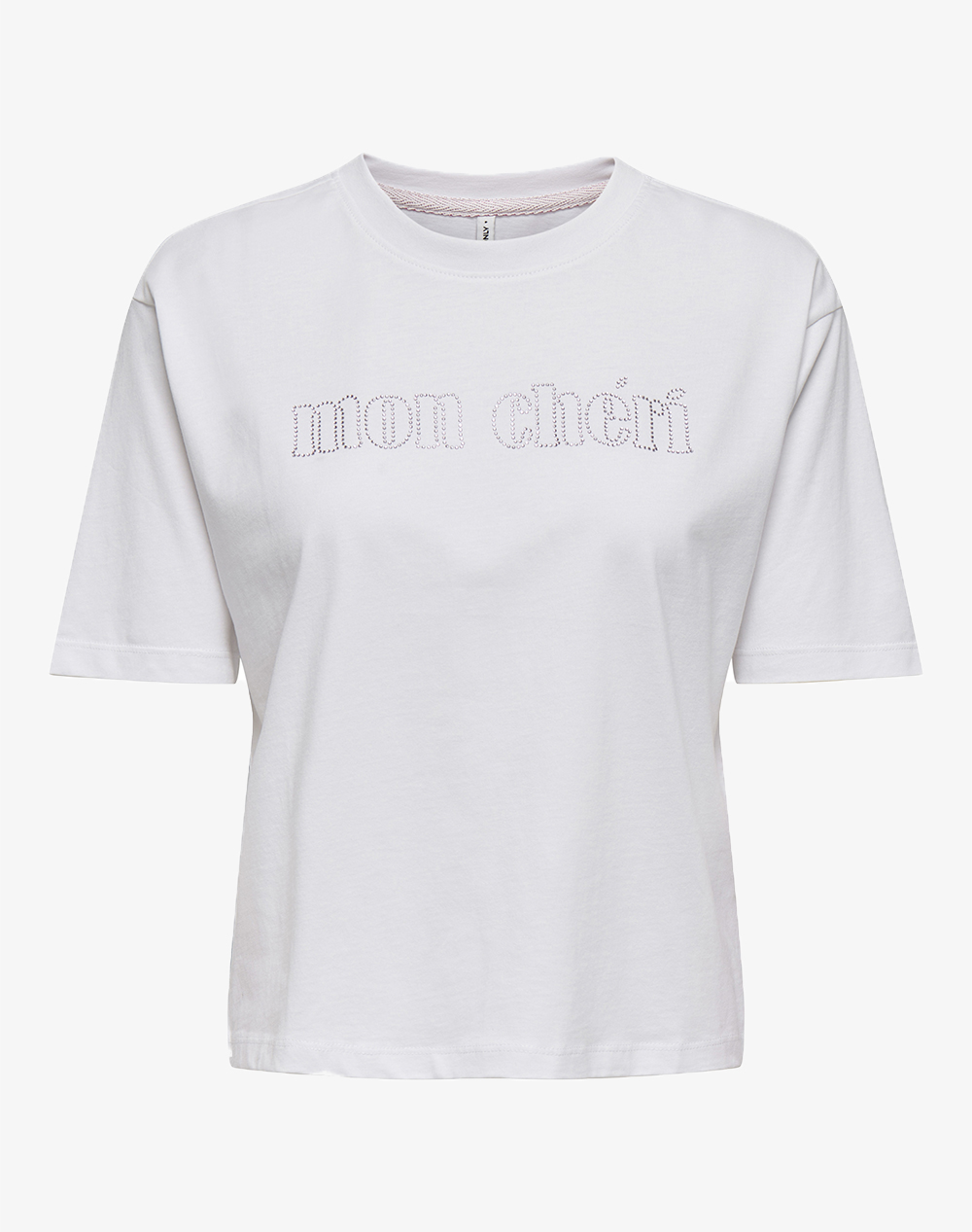 ONLY ONLRHINE S/S BOXY PRINT TOP BOX JRS