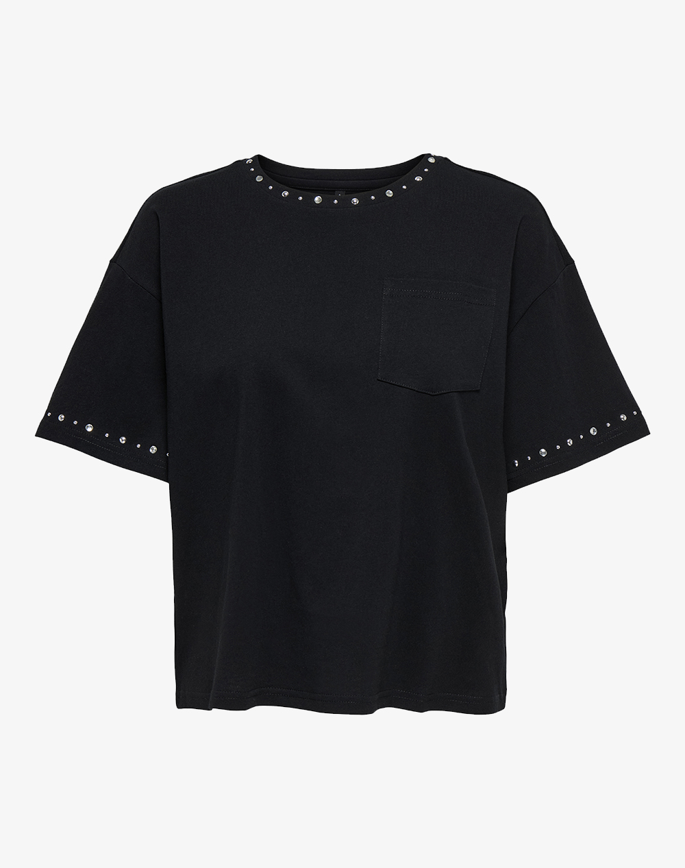 ONLY ONLTERZA S/S O-NECK TOP BOX JRS