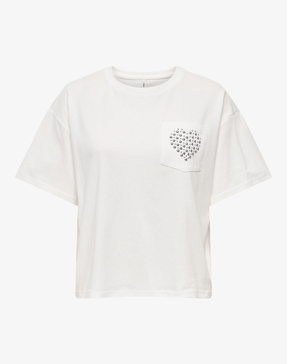 ONLY ONLTERZA S/S O-NECK TOP BOX JRS