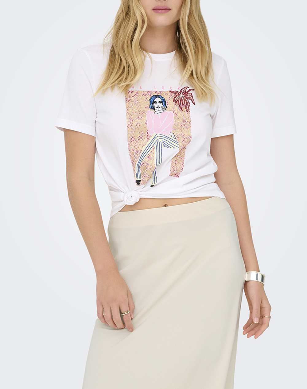 ONLY ONLCELINE REG S/S TOP JRS