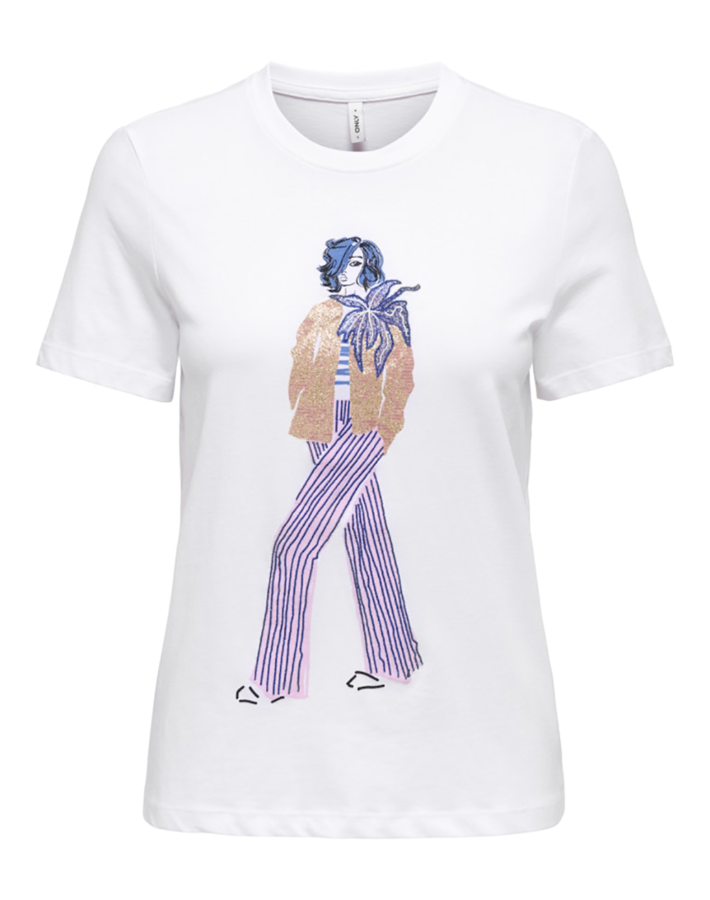 ONLY ONLCELINE REG S/S TOP JRS