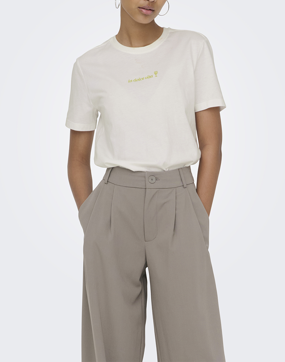 ONLY ONLMILENA S/S T-SHIRT BOX SUD JRS