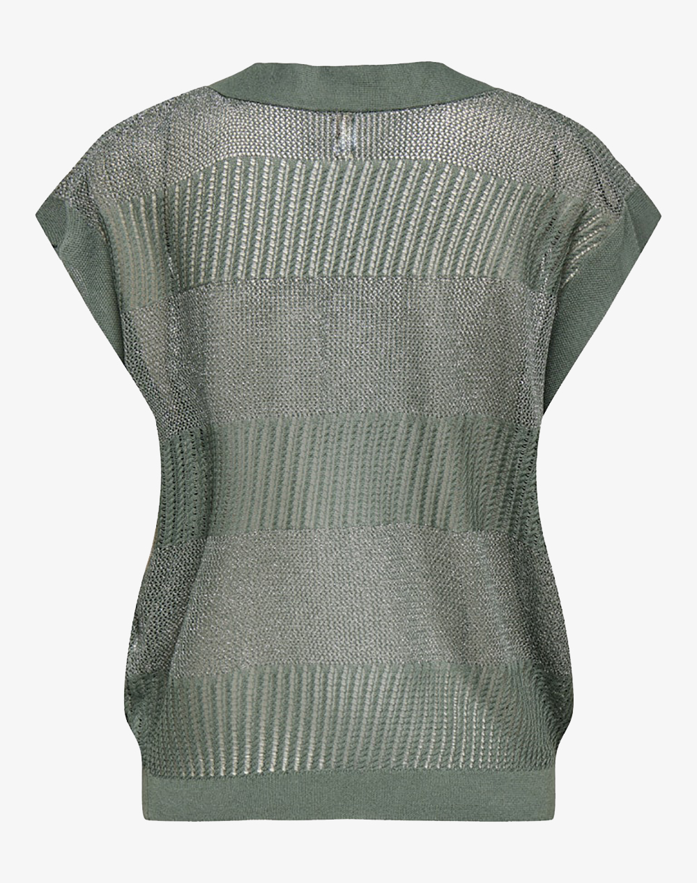 ONLY ONLNOELLE SS STRUCTURE GLITTER VNECK KNT