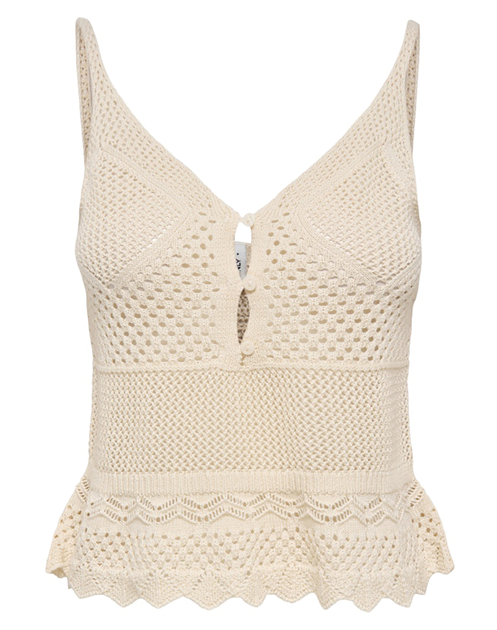 ONLY ONLLISON SL PEPLUM TOP KNT