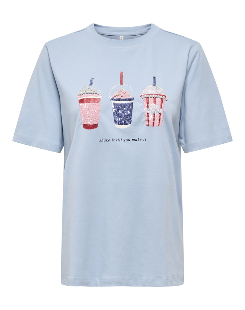 ONLY ONLBURST S/S POPCORN TOP BOX JRS