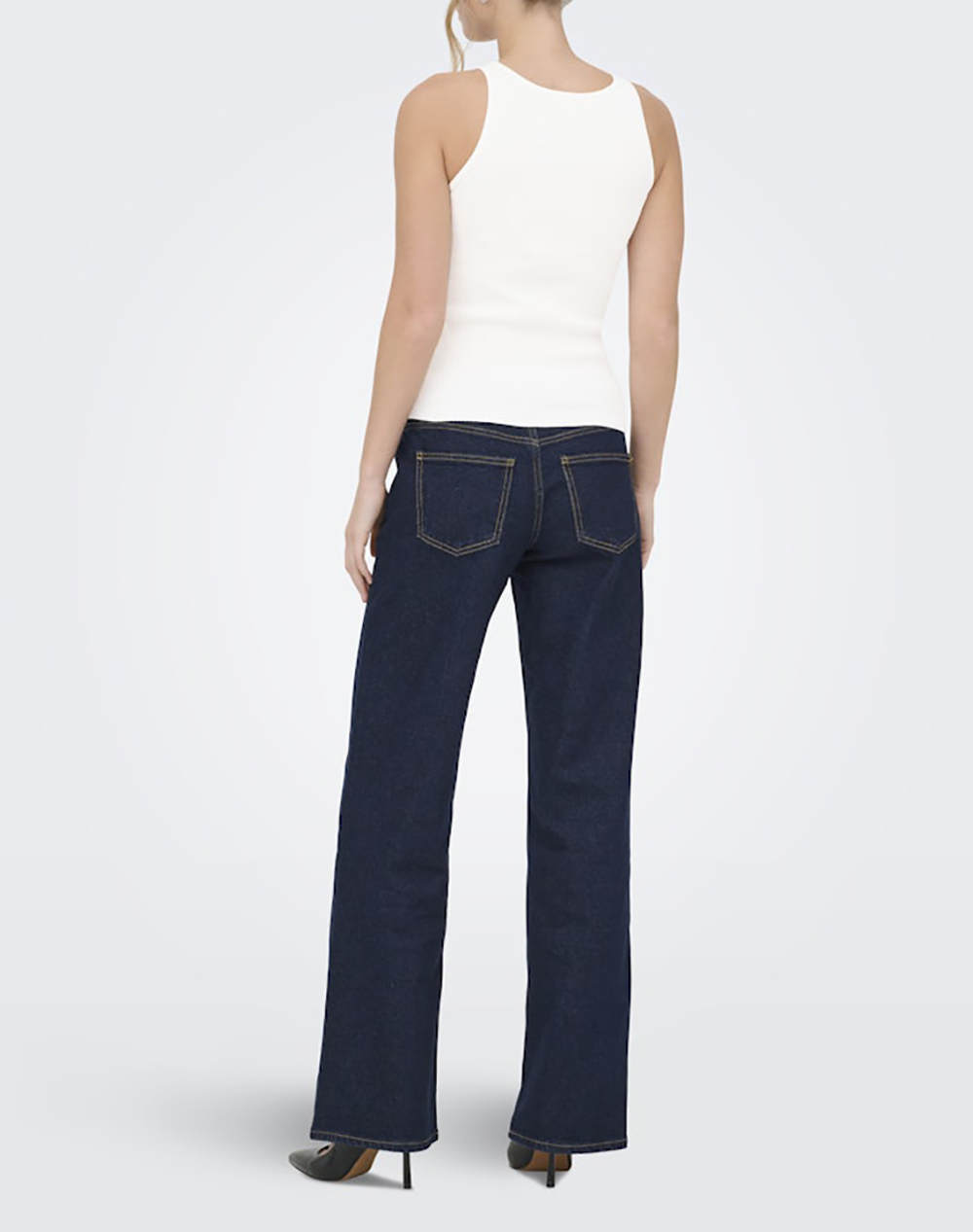 ONLY ONLMEDDI SL RIB TANK TOP KNT