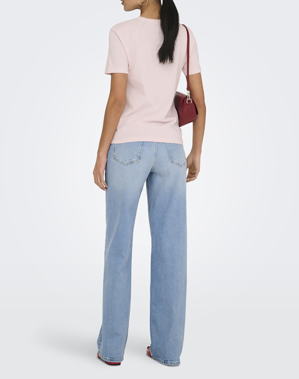 ONLY ONLPOLLY REG S/S POCKET TOP BOX JRS