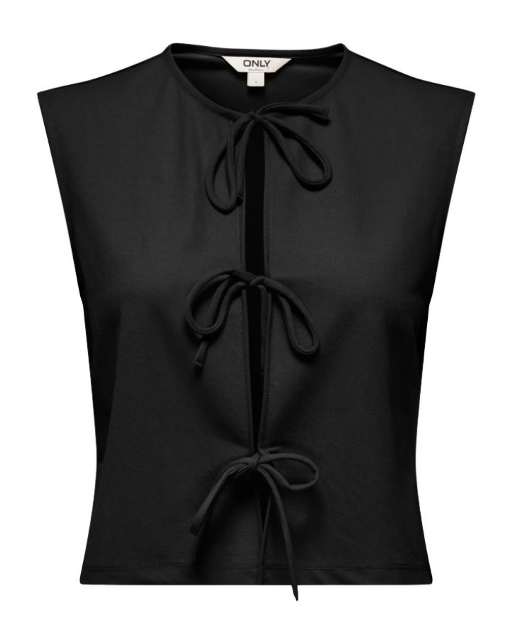 ONLY ONLSAKURA SL SHORT TIE TOP WVN