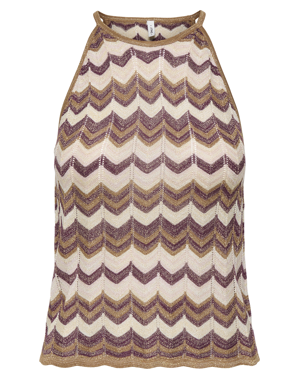ONLY ONLASTER SL GLITTER TOP KNT
