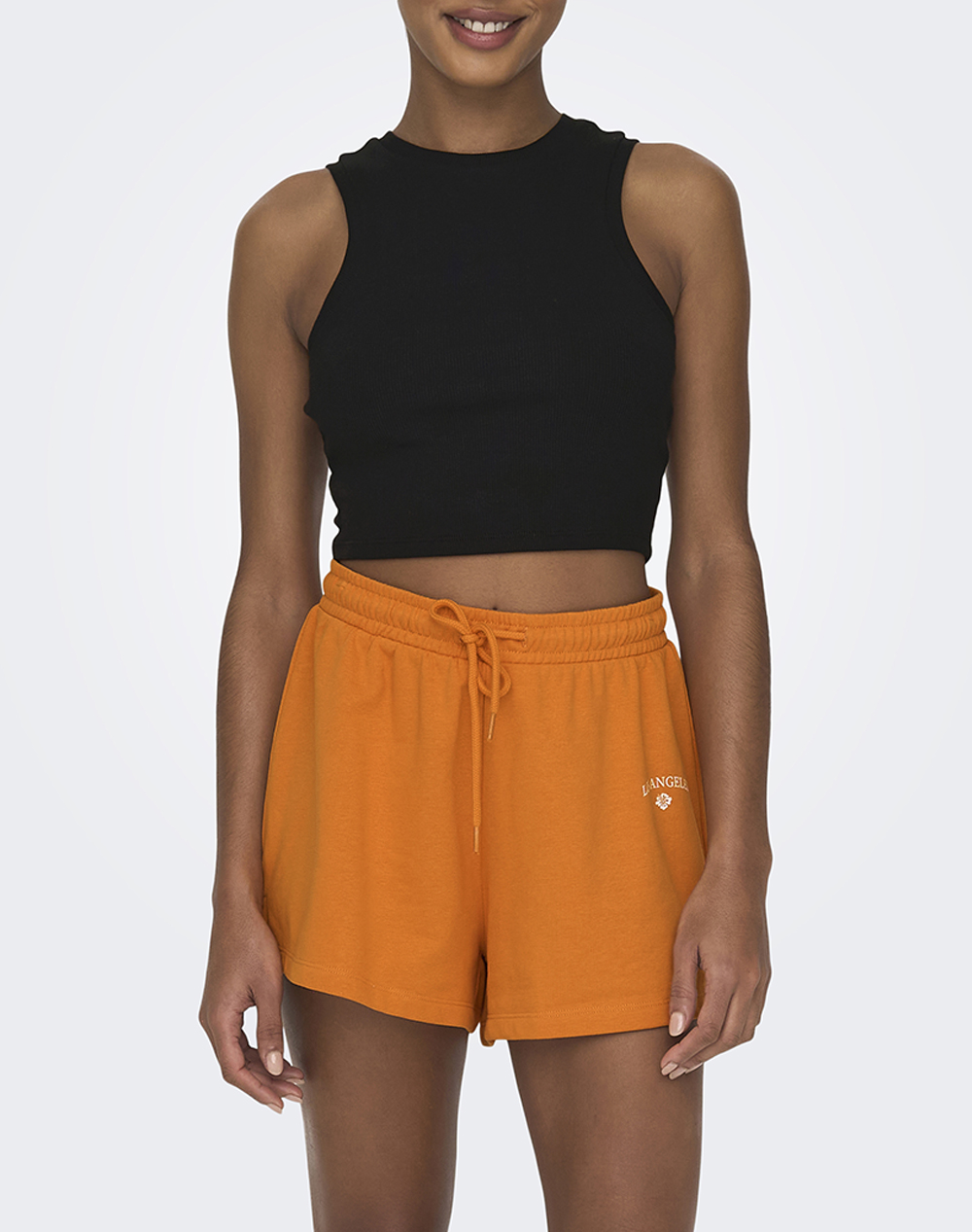 ONLY ONLVILMA S/L CROPPED TANK TOP JRS NOOS