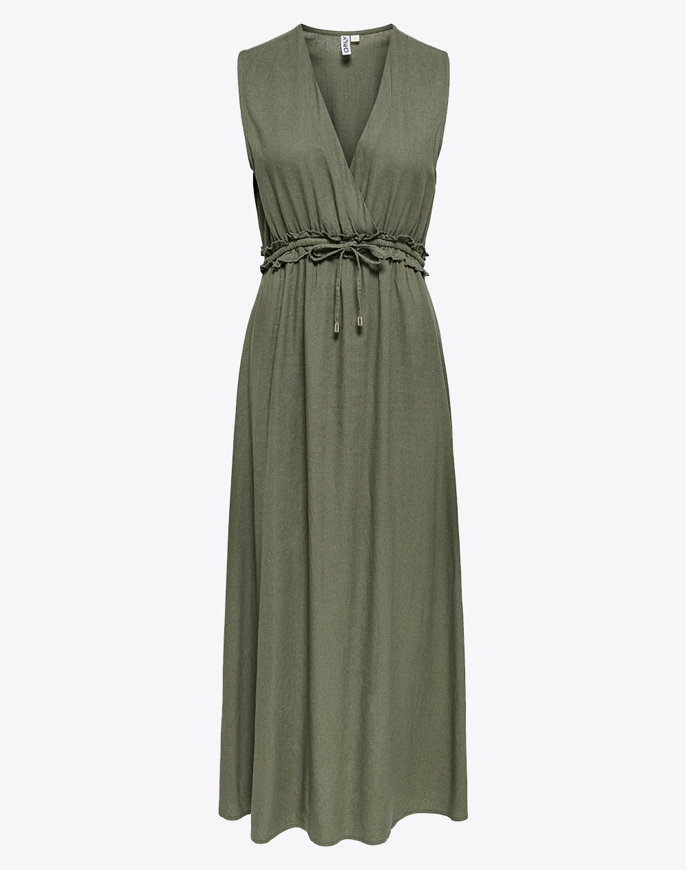 ONLY ONLGOA SL LINEN BL LONG DRESS CC PNT