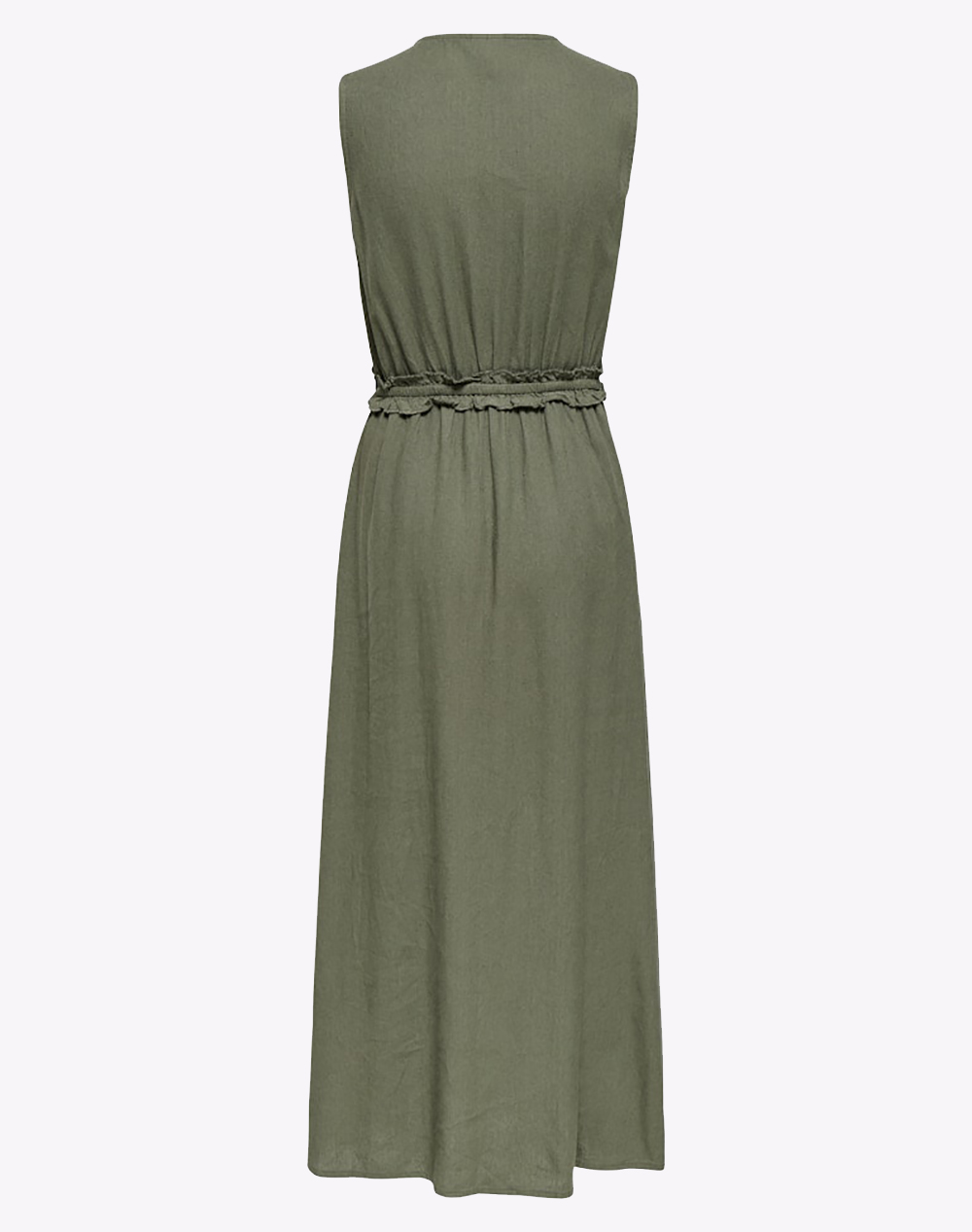 ONLY ONLGOA SL LINEN BL LONG DRESS CC PNT