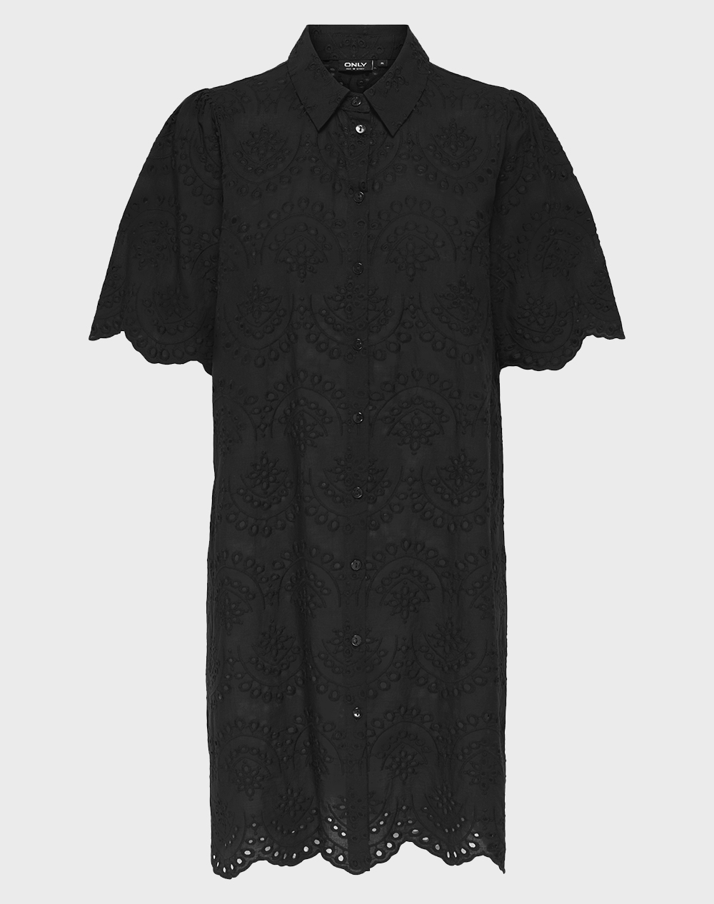 ONLY ONLVALAIS SS EMB. DRESS WVN FR