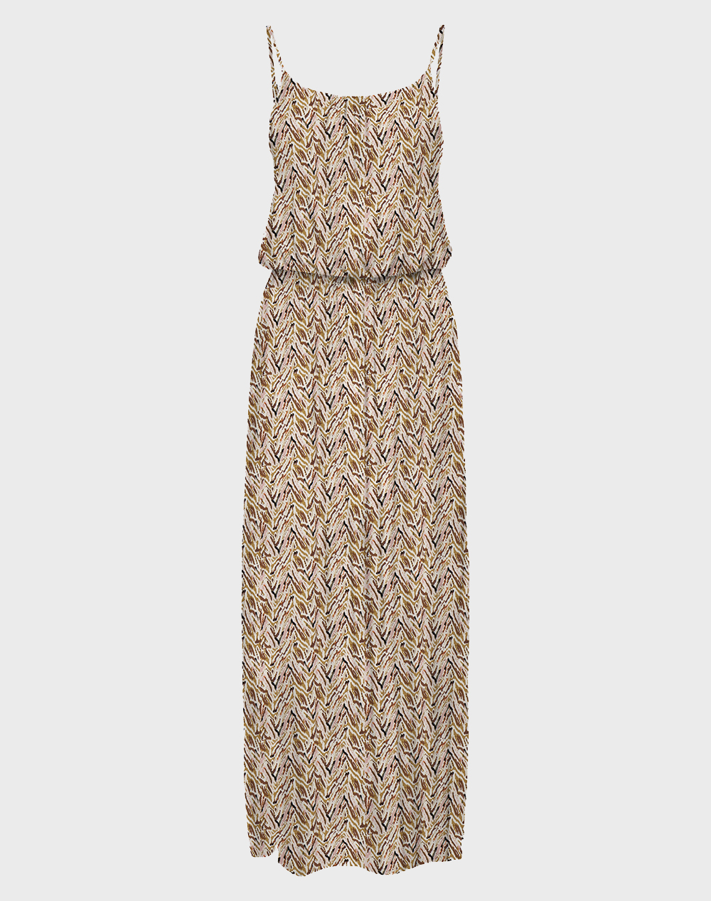 ONLY ONLNOVA LIFE VIS STRAP MAXI DRESS WVN