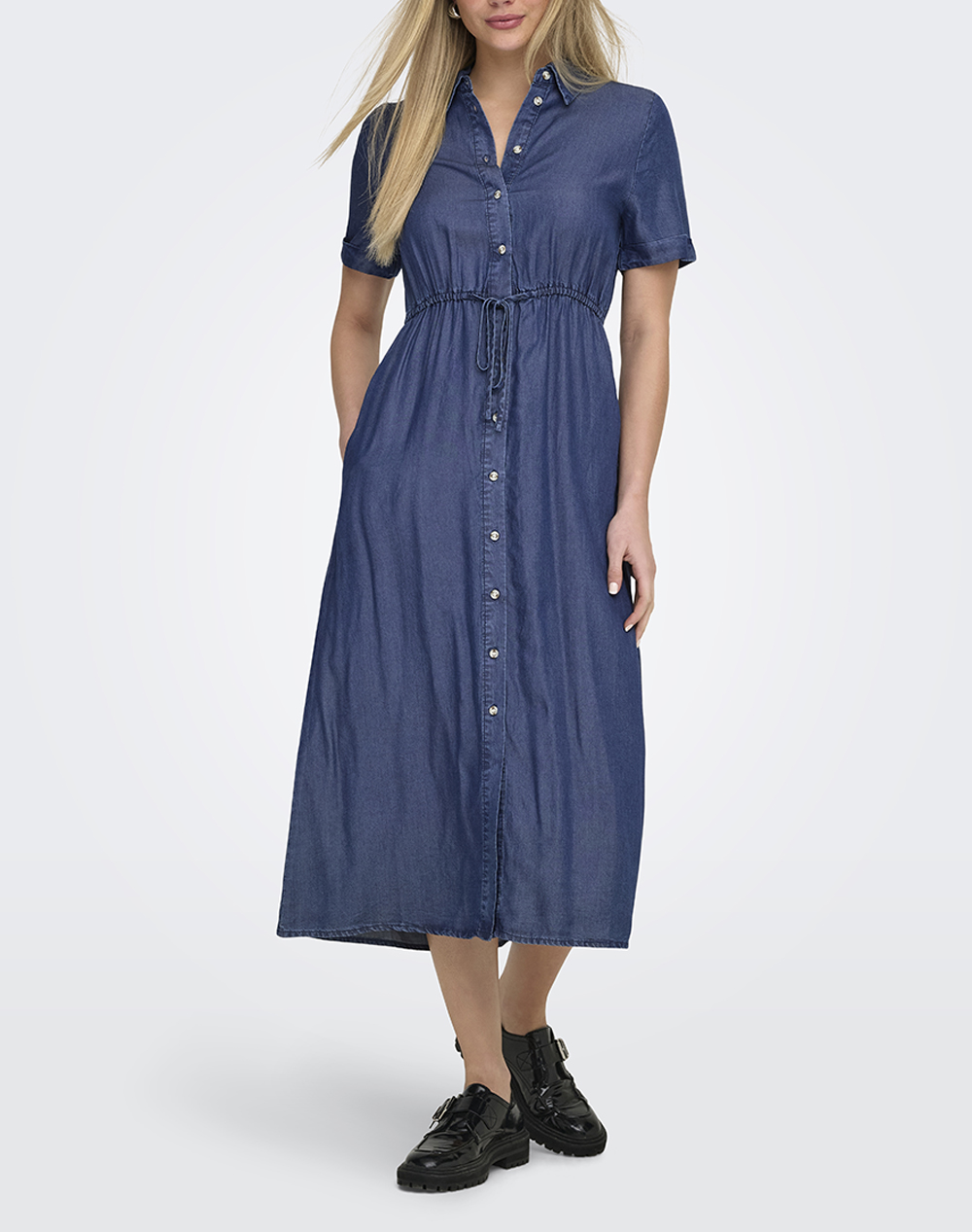 ONLY ONLCHARIS LIFE 2/4 SHIRT DRESS WVN CC
